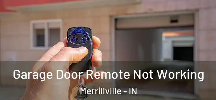  Garage Door Remote Not Working Merrillville - IN